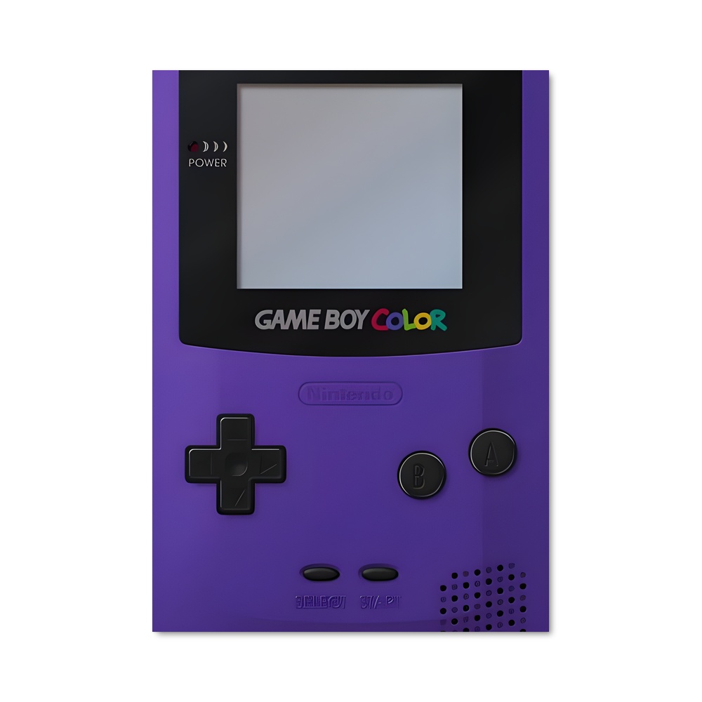 Poster Gameboy color – affiche Consoles